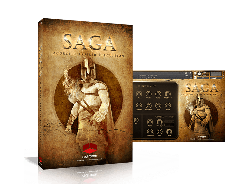Saga: Acoustic Trailer Percussion