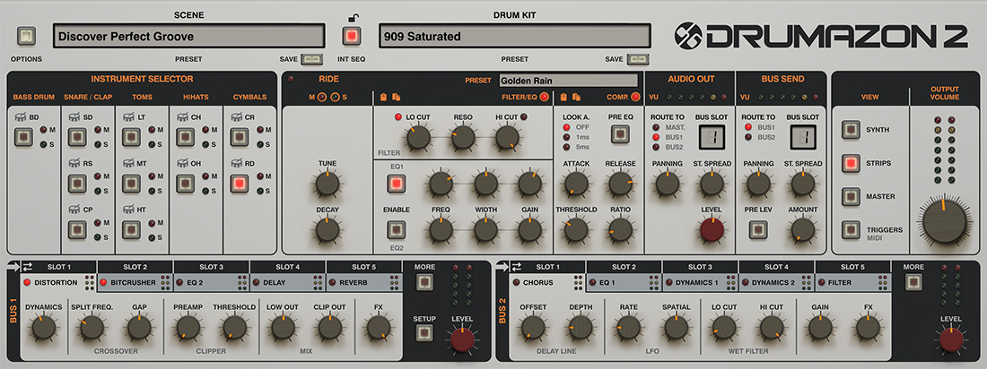 Drumazon 2 - Strips View