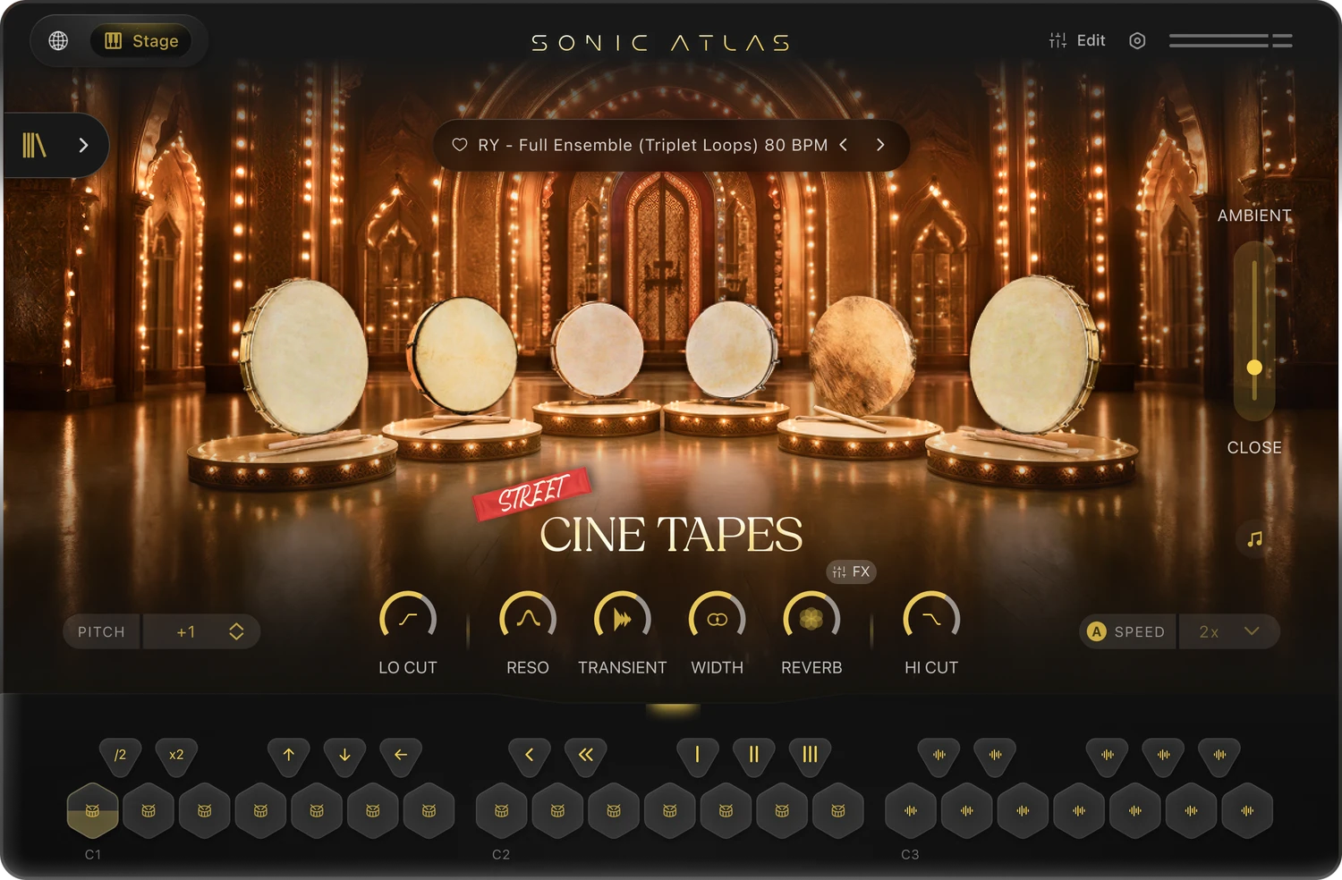 toi - cine tapes kit