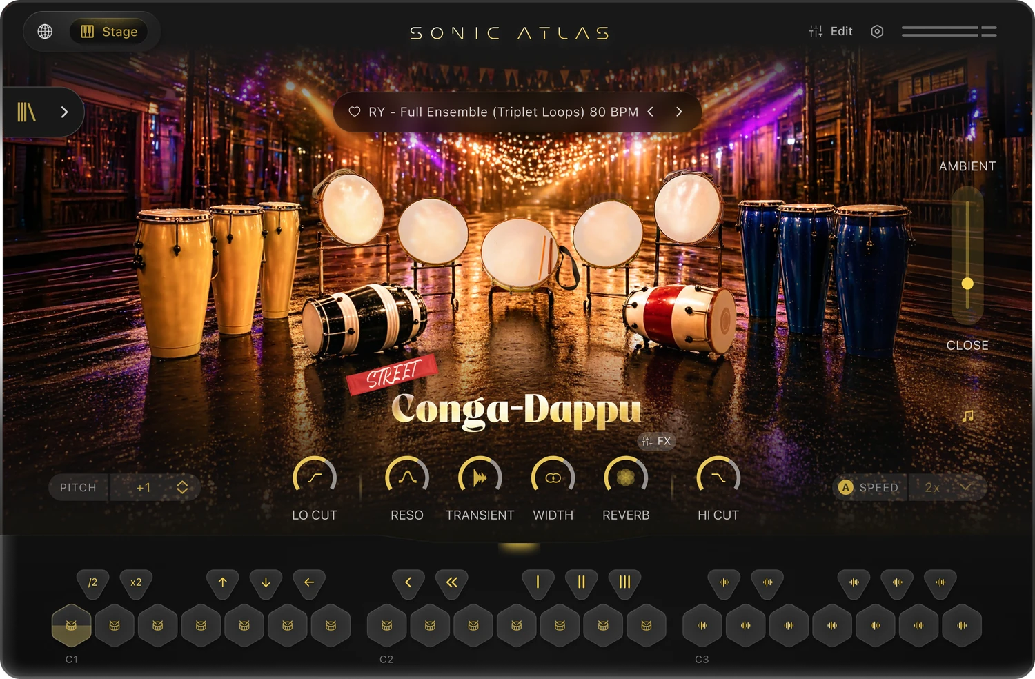 toi - conga-dappu kit