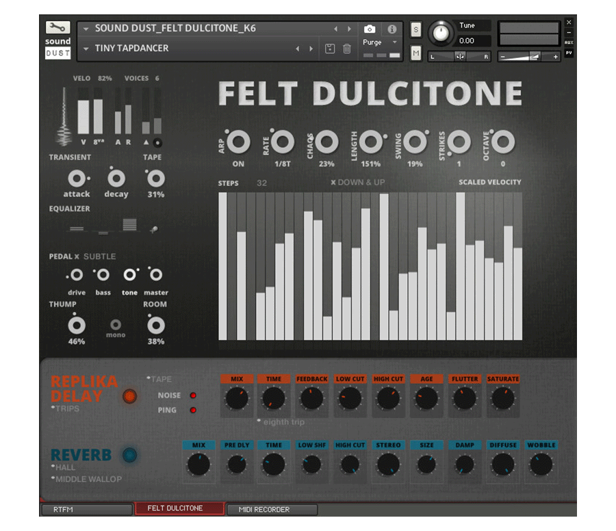 Sound Dust - Felt Dulcitone