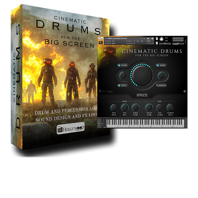 Drums Big Screen-box w plugin 1