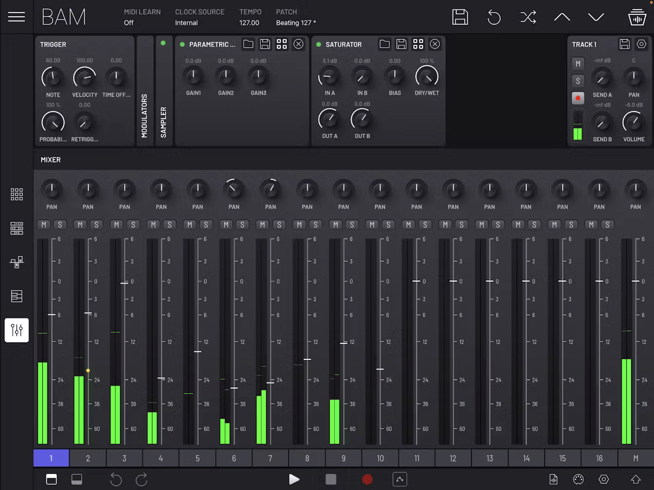 mixing