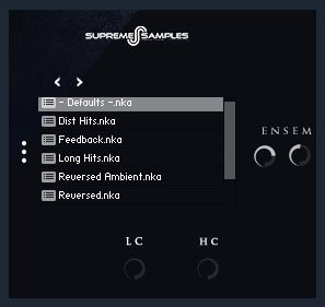 Transient-Percussion-PresetBrowser